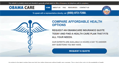 Desktop Screenshot of obama-care.org